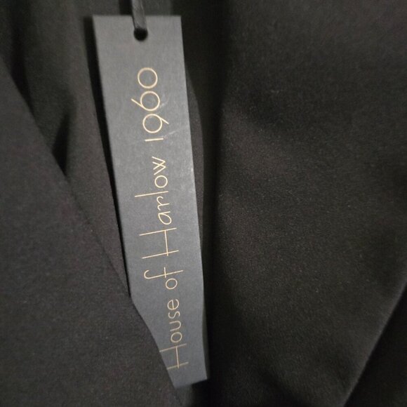 House Of Harlow 1960 NWT Blank Double Breasted Gold Button Blazer Size S - Picture 6 of 8